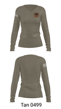 3-238th Hellhounds 29958657 Women's Long Sleeve V-neck Shirt - 11