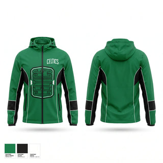 Windbreaker, CELTICS, Men's Basketball, Teamtime, Team time, sublimation, custom sports apparel, team uniforms, spirit wear, spiritwear, sports uniforms, custom shirts, team store, custom team store, fundraiser sports, apparel fundraiser