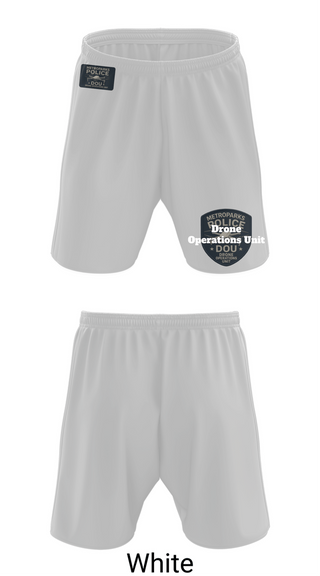 Athletic Shorts With Pockets, Drone Operations Unit, Police, Teamtime, Team time, sublimation, custom sports apparel, team uniforms, spirit wear, spiritwear, sports uniforms, custom shirts, team store, custom team store, fundraiser sports, apparel fundraiser