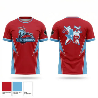 Soft Poly Tee Cotton Like Feel, Centurions, , Teamtime, Team time, sublimation, custom sports apparel, team uniforms, spirit wear, spiritwear, sports uniforms, custom shirts, team store, custom team store, fundraiser sports, apparel fundraiser