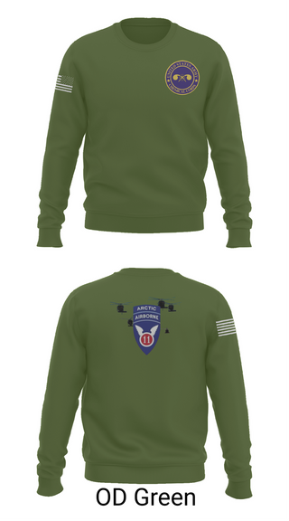 Crew Neck Sweatshirt, 440th CBRN CO, , Teamtime, Team time, sublimation, custom sports apparel, team uniforms, spirit wear, spiritwear, sports uniforms, custom shirts, team store, custom team store, fundraiser sports, apparel fundraiser