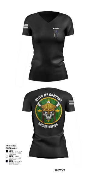 Womens Short Sleeve Vneck Shirt, Spartans, , Teamtime, Team time, sublimation, custom sports apparel, team uniforms, spirit wear, spiritwear, sports uniforms, custom shirts, team store, custom team store, fundraiser sports, apparel fundraiser