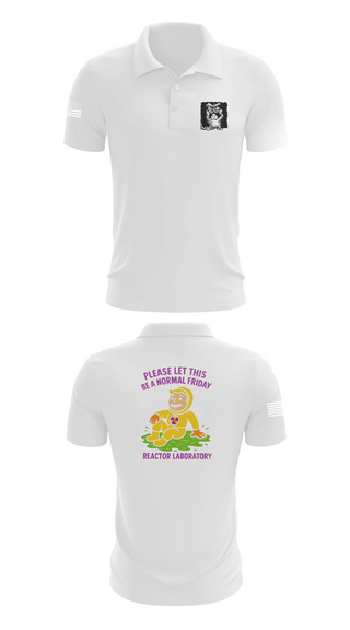 Short Sleeve Performance Polo, USS Jefferson City SSN-759 Reactor Labratory, Navy, Teamtime, Team time, sublimation, custom sports apparel, team uniforms, spirit wear, spiritwear, sports uniforms, custom shirts, team store, custom team store, fundraiser sports, apparel fundraiser