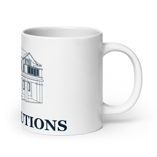 KDM Solutions 7672588 White Glossy Mug - Small