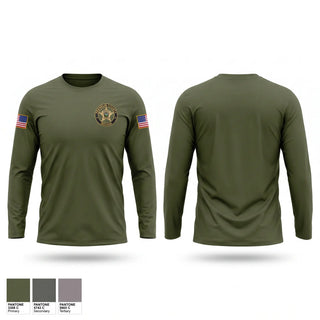Long Sleeve Performance Shirt, Franklin County Sheriff's Department, Police, Teamtime, Team time, sublimation, custom sports apparel, team uniforms, spirit wear, spiritwear, sports uniforms, custom shirts, team store, custom team store, fundraiser sports, apparel fundraiser