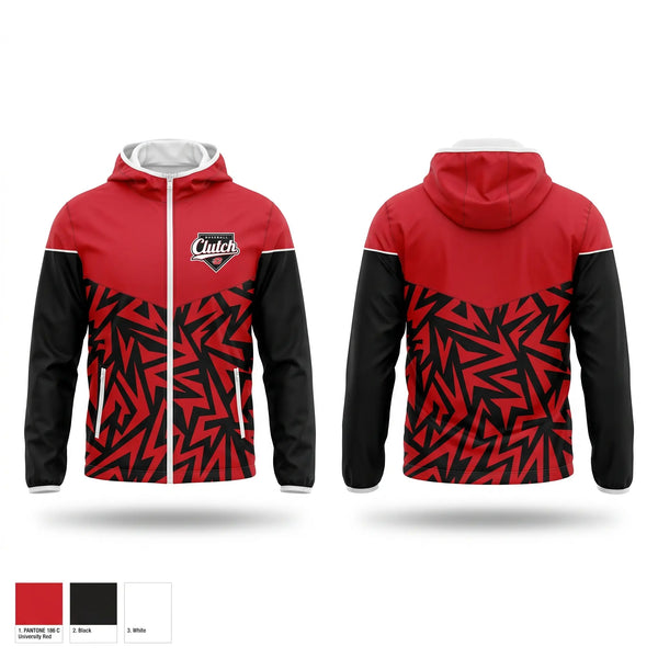 Windbreaker, Clutch, Baseball, Teamtime, Team time, sublimation, custom sports apparel, team uniforms, spirit wear, spiritwear, sports uniforms, custom shirts, team store, custom team store, fundraiser sports, apparel fundraiser