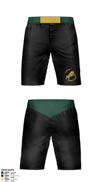 Louisa Wrestling 92315724 Fight Shorts - 1