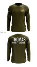 Thomas county sheriff's office Long Sleeve Performance Shirt - 100