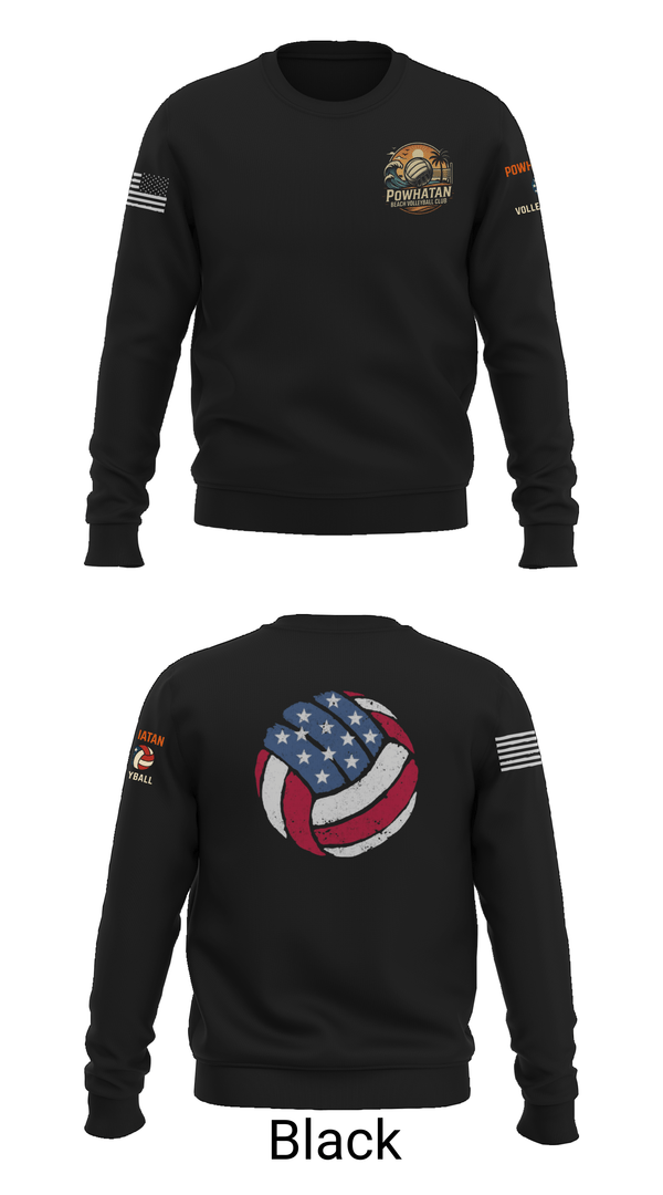 Crew Neck Sweatshirt, VB, Women's Volleyball, Teamtime, Team time, sublimation, custom sports apparel, team uniforms, spirit wear, spiritwear, sports uniforms, custom shirts, team store, custom team store, fundraiser sports, apparel fundraiser