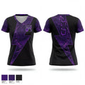 CAEC Africentric Nubians 80176843 Women's Short Sleeve V-neck Shirt - 1