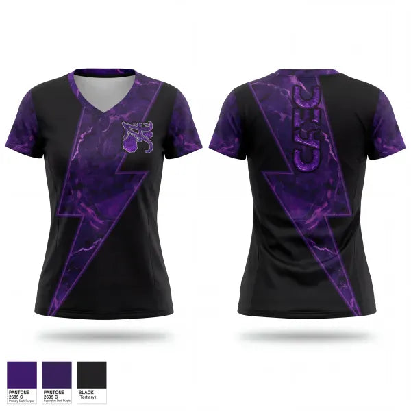 Womens Short Sleeve Vneck Shirt, CAEC Africentric Nubians, Track & Field, Teamtime, Team time, sublimation, custom sports apparel, team uniforms, spirit wear, spiritwear, sports uniforms, custom shirts, team store, custom team store, fundraiser sports, apparel fundraiser