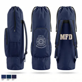 Gear Bag, City Of Monongahela Fire Department, Fire Department, Teamtime, Team time, sublimation, custom sports apparel, team uniforms, spirit wear, spiritwear, sports uniforms, custom shirts, team store, custom team store, fundraiser sports, apparel fundraiser