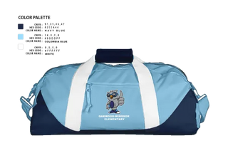Duffle Bag, Oakwood-Windsor Elementary, Spirit Store, Teamtime, Team time, sublimation, custom sports apparel, team uniforms, spirit wear, spiritwear, sports uniforms, custom shirts, team store, custom team store, fundraiser sports, apparel fundraiser