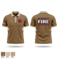Dermott Fire Department Short Sleeve Performance Polo - 1