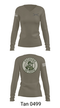 Enforcers 52091716 Women's Long Sleeve V-neck Shirt - 11