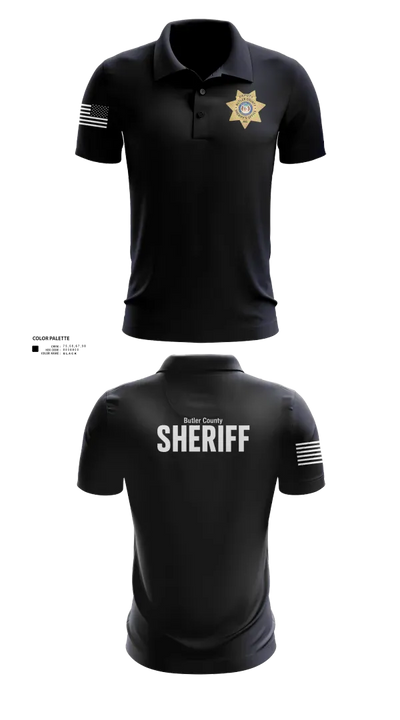 Butler County Sheriff’s Department 87460100 Short Sleeve Performance Polo - 21