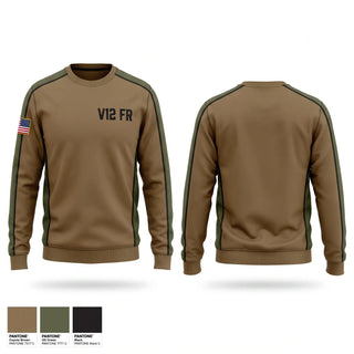 Crew Neck Sweatshirt, V1/2 F&R, Marines, Teamtime, Team time, sublimation, custom sports apparel, team uniforms, spirit wear, spiritwear, sports uniforms, custom shirts, team store, custom team store, fundraiser sports, apparel fundraiser