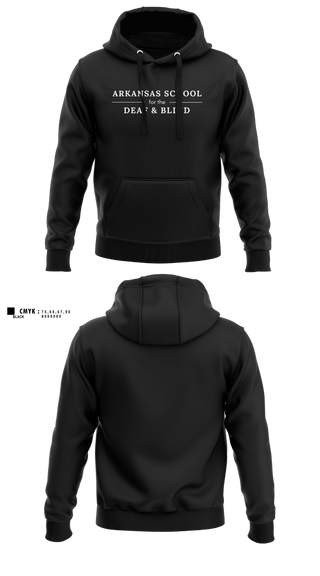 Hoodie, Arkansas School for the Deaf and Blind, , Teamtime, Team time, sublimation, custom sports apparel, team uniforms, spirit wear, spiritwear, sports uniforms, custom shirts, team store, custom team store, fundraiser sports, apparel fundraiser