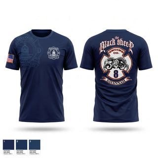 Short Sleeve Performance Shirt, Engine 8, Fire Department, Teamtime, Team time, sublimation, custom sports apparel, team uniforms, spirit wear, spiritwear, sports uniforms, custom shirts, team store, custom team store, fundraiser sports, apparel fundraiser