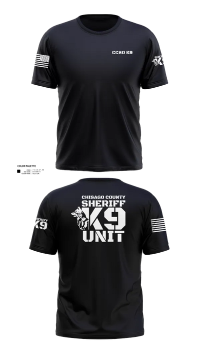 Chisago County K9 Unit 88074556 Short Sleeve Performance Shirt - 110