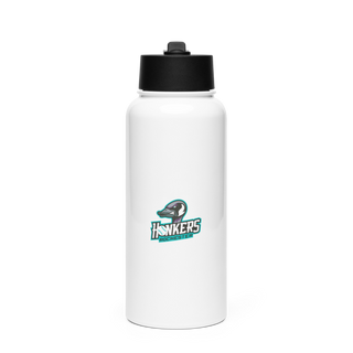 Aztecs Stainless Steel Water Bottle with a Straw Lid