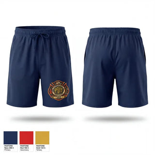 Athletic Shorts With Pockets, Plymouth Township Firefighters Charities, Fire Department, Teamtime, Team time, sublimation, custom sports apparel, team uniforms, spirit wear, spiritwear, sports uniforms, custom shirts, team store, custom team store, fundraiser sports, apparel fundraiser