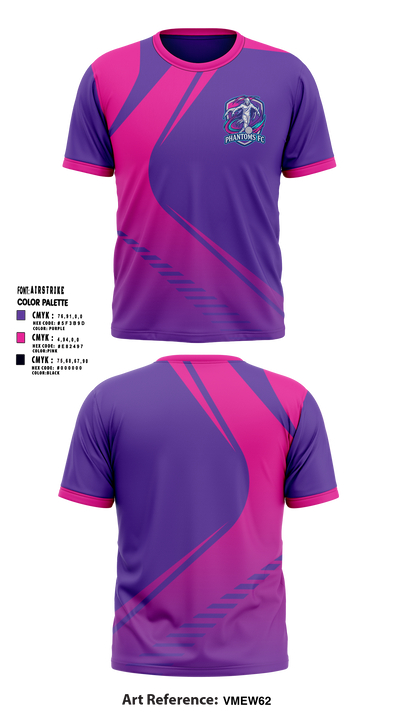 Phantoms fc 37129096 Short Sleeve Performance Shirt - 5
