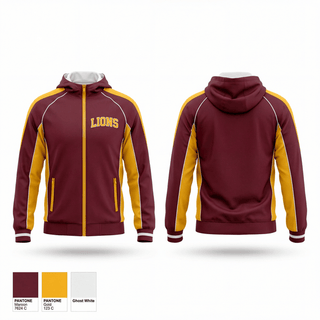 Windbreaker, Lions, Baseball, Teamtime, Team time, sublimation, custom sports apparel, team uniforms, spirit wear, spiritwear, sports uniforms, custom shirts, team store, custom team store, fundraiser sports, apparel fundraiser