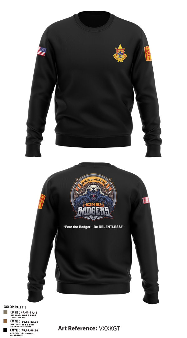 Crew Neck Sweatshirt, HHB_30X, Army, Teamtime, Team time, sublimation, custom sports apparel, team uniforms, spirit wear, spiritwear, sports uniforms, custom shirts, team store, custom team store, fundraiser sports, apparel fundraiser