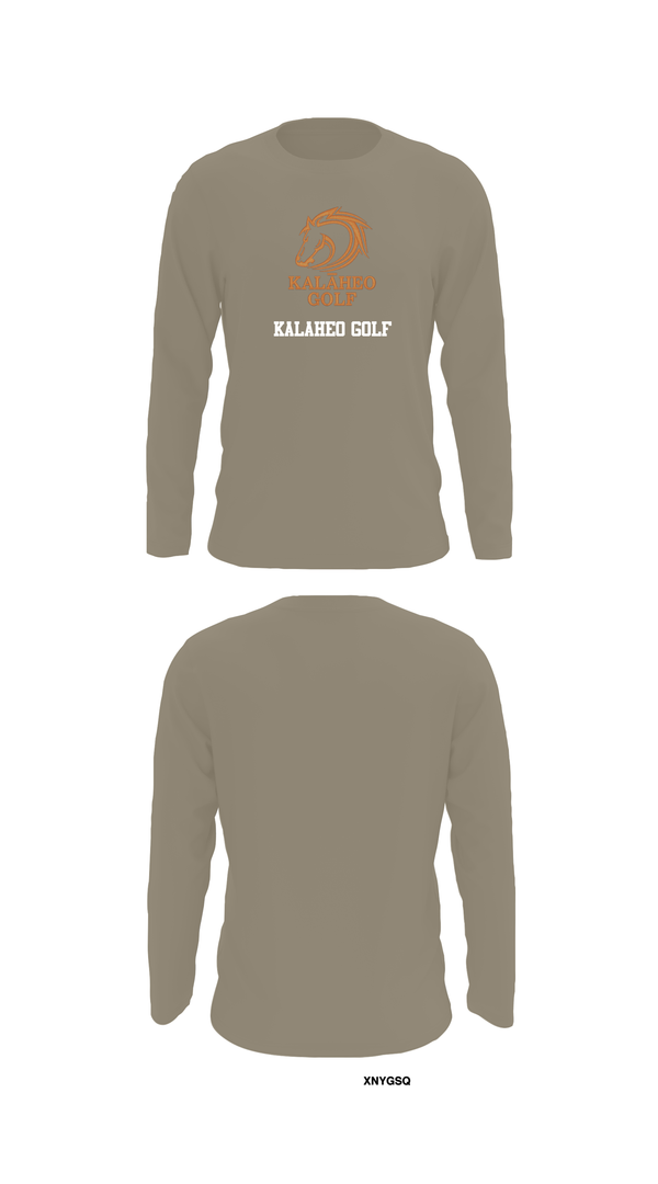 Long Sleeve Performance Shirt, Kalaheo Golf, Golf, Teamtime, Team time, sublimation, custom sports apparel, team uniforms, spirit wear, spiritwear, sports uniforms, custom shirts, team store, custom team store, fundraiser sports, apparel fundraiser