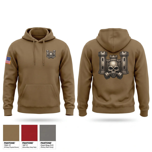 Hoodie, 668th EN CO C2CRE, Army, Teamtime, Team time, sublimation, custom sports apparel, team uniforms, spirit wear, spiritwear, sports uniforms, custom shirts, team store, custom team store, fundraiser sports, apparel fundraiser