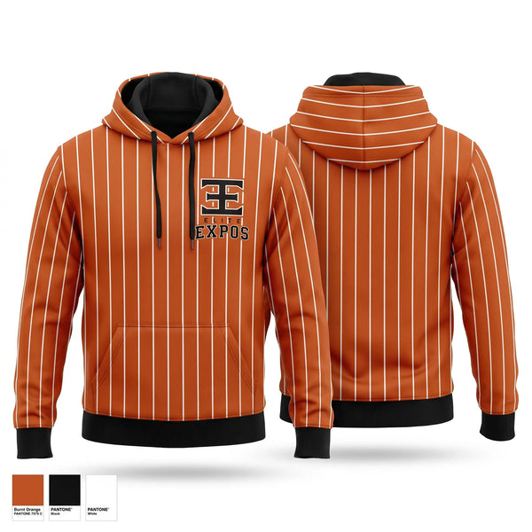 Hoodie, Elite Expos, Baseball, Teamtime, Team time, sublimation, custom sports apparel, team uniforms, spirit wear, spiritwear, sports uniforms, custom shirts, team store, custom team store, fundraiser sports, apparel fundraiser