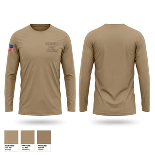 Long Sleeve Performance Shirt, Guernsey Army Airfield, National Guard, Teamtime, Team time, sublimation, custom sports apparel, team uniforms, spirit wear, spiritwear, sports uniforms, custom shirts, team store, custom team store, fundraiser sports, apparel fundraiser