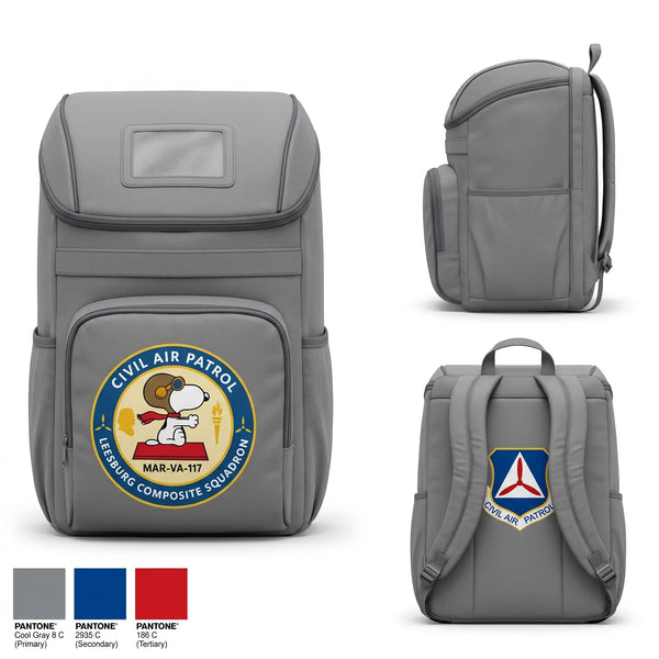 Gear Bag, Leesburg Composite Squadron, Air Force, Teamtime, Team time, sublimation, custom sports apparel, team uniforms, spirit wear, spiritwear, sports uniforms, custom shirts, team store, custom team store, fundraiser sports, apparel fundraiser
