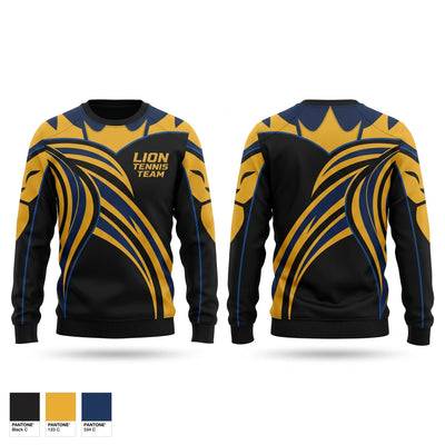Lion Tennis Team Crew Neck Sweatshirt - 1
