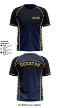 Decatur Wrestling Short Sleeve Rash Guard Shirt - 7