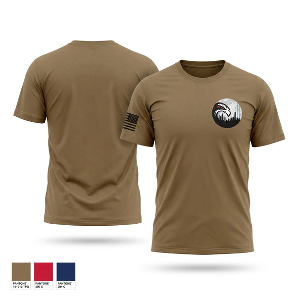 Old School Cotton Feel Shirt, Air Force ROTC Detachment 490, Air Force, Teamtime, Team time, sublimation, custom sports apparel, team uniforms, spirit wear, spiritwear, sports uniforms, custom shirts, team store, custom team store, fundraiser sports, apparel fundraiser