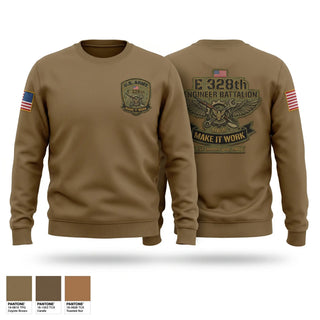 Crew Neck Sweatshirt, E328th, Army, Teamtime, Team time, sublimation, custom sports apparel, team uniforms, spirit wear, spiritwear, sports uniforms, custom shirts, team store, custom team store, fundraiser sports, apparel fundraiser