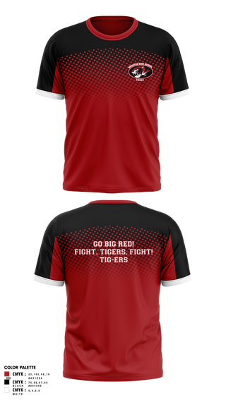 Short Sleeve Performance Shirt, Houston High School Cheer, Cheer, Teamtime, Team time, sublimation, custom sports apparel, team uniforms, spirit wear, spiritwear, sports uniforms, custom shirts, team store, custom team store, fundraiser sports, apparel fundraiser