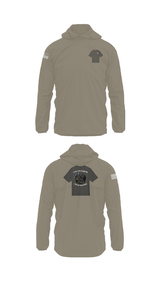 Windbreaker, A Co. 11th Cyber Warfare BN, Army, Teamtime, Team time, sublimation, custom sports apparel, team uniforms, spirit wear, spiritwear, sports uniforms, custom shirts, team store, custom team store, fundraiser sports, apparel fundraiser