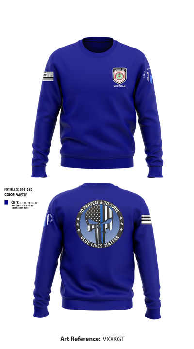 Policía Municipal de Carolina 96327149 Crew Neck Sweatshirt - 23