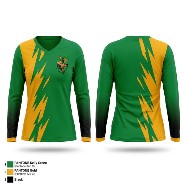 Womens Long Sleeve Vneck Shirt, Lady Trojans, Women's Basketball, Teamtime, Team time, sublimation, custom sports apparel, team uniforms, spirit wear, spiritwear, sports uniforms, custom shirts, team store, custom team store, fundraiser sports, apparel fundraiser
