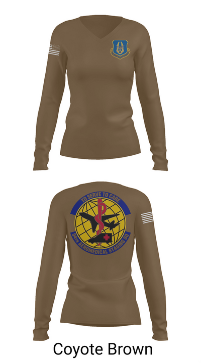 94ASTS 50010230 Women's Long Sleeve V-neck Shirt - 17