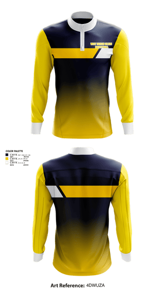 Quarter Zip Jacket, West Hardin Oilers Basketball, Men's Basketball, Teamtime, Team time, sublimation, custom sports apparel, team uniforms, spirit wear, spiritwear, sports uniforms, custom shirts, team store, custom team store, fundraiser sports, apparel fundraiser
