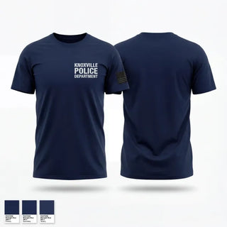 Old School Cotton Feel Shirt, Knoxville Police Department, Police, Teamtime, Team time, sublimation, custom sports apparel, team uniforms, spirit wear, spiritwear, sports uniforms, custom shirts, team store, custom team store, fundraiser sports, apparel fundraiser