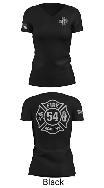 Class #54 78762440 Women's Short Sleeve V-neck Shirt - 28