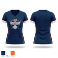 Westmont Youth Baseball 21491450 Women's Short Sleeve V-neck Shirt - 1