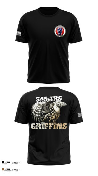 Short Sleeve Performance Shirt, 345th TRS, , Teamtime, Team time, sublimation, custom sports apparel, team uniforms, spirit wear, spiritwear, sports uniforms, custom shirts, team store, custom team store, fundraiser sports, apparel fundraiser