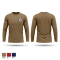 University of Utah NROTC 72003491 Long Sleeve Performance Shirt - 1
