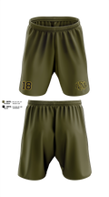 Waxhaw Fire Athletic Shorts With Pockets - 12